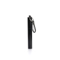 Black Andized Aluminum Pill Case with Keychain Tablet Pill Container